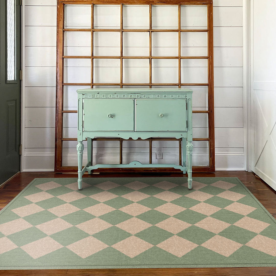 3acrehomestead Charlie FloorFlat | Green - Premium Vinyl Mat