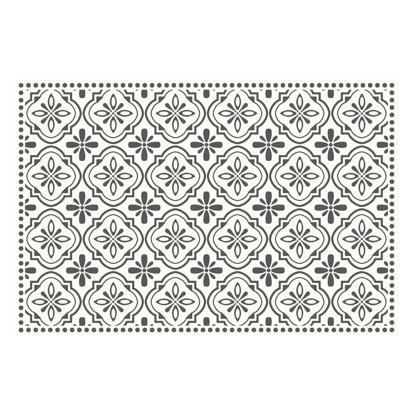 Isabella | Grey - Premium Vinyl Mat