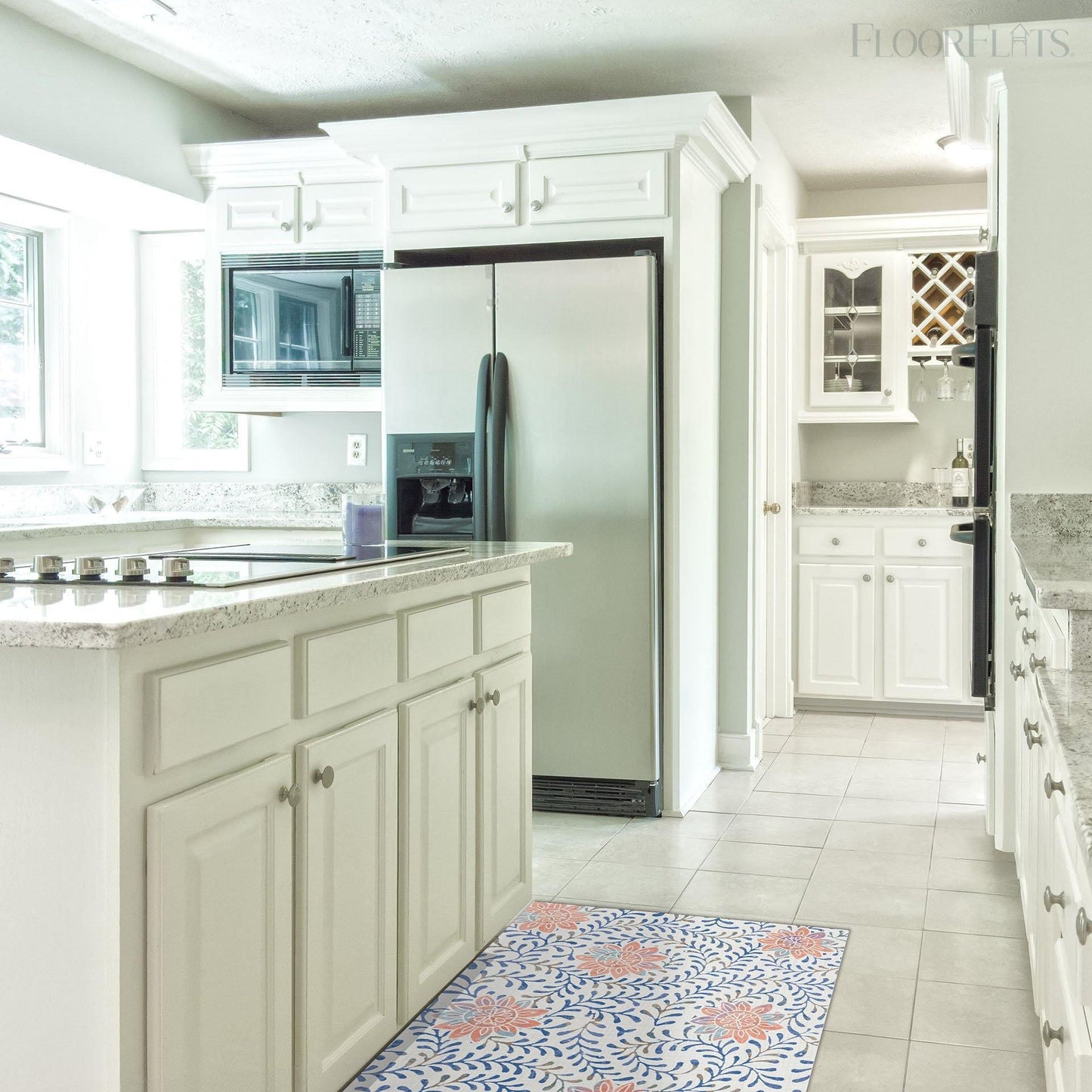 Kelly FloorFlat | Blue - Premium Vinyl Mat