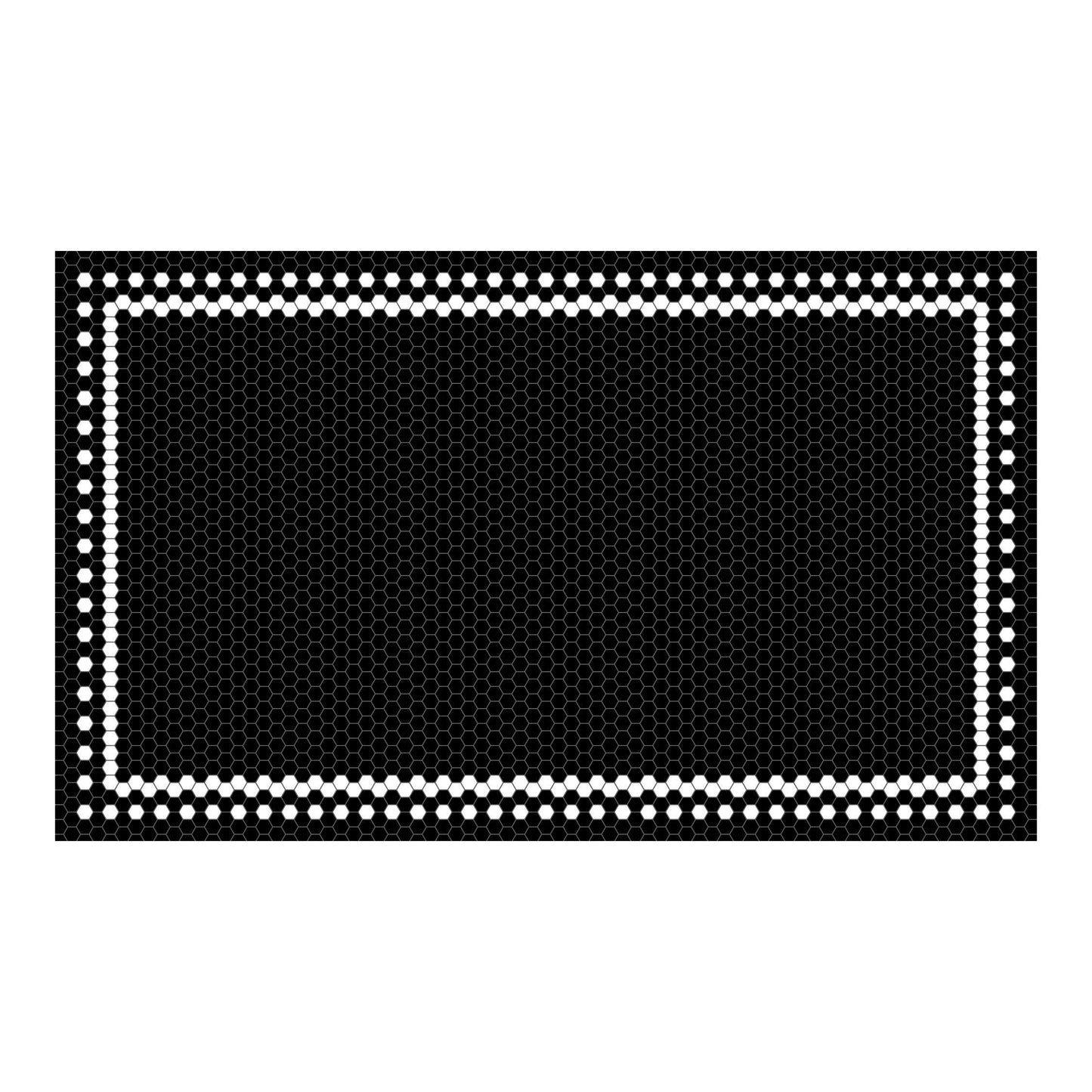 Brooks FloorFlat | Solid Black - Premium Vinyl Mat