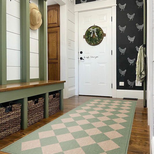 3acrehomestead Charlie FloorFlat | Green - Premium Vinyl Mat