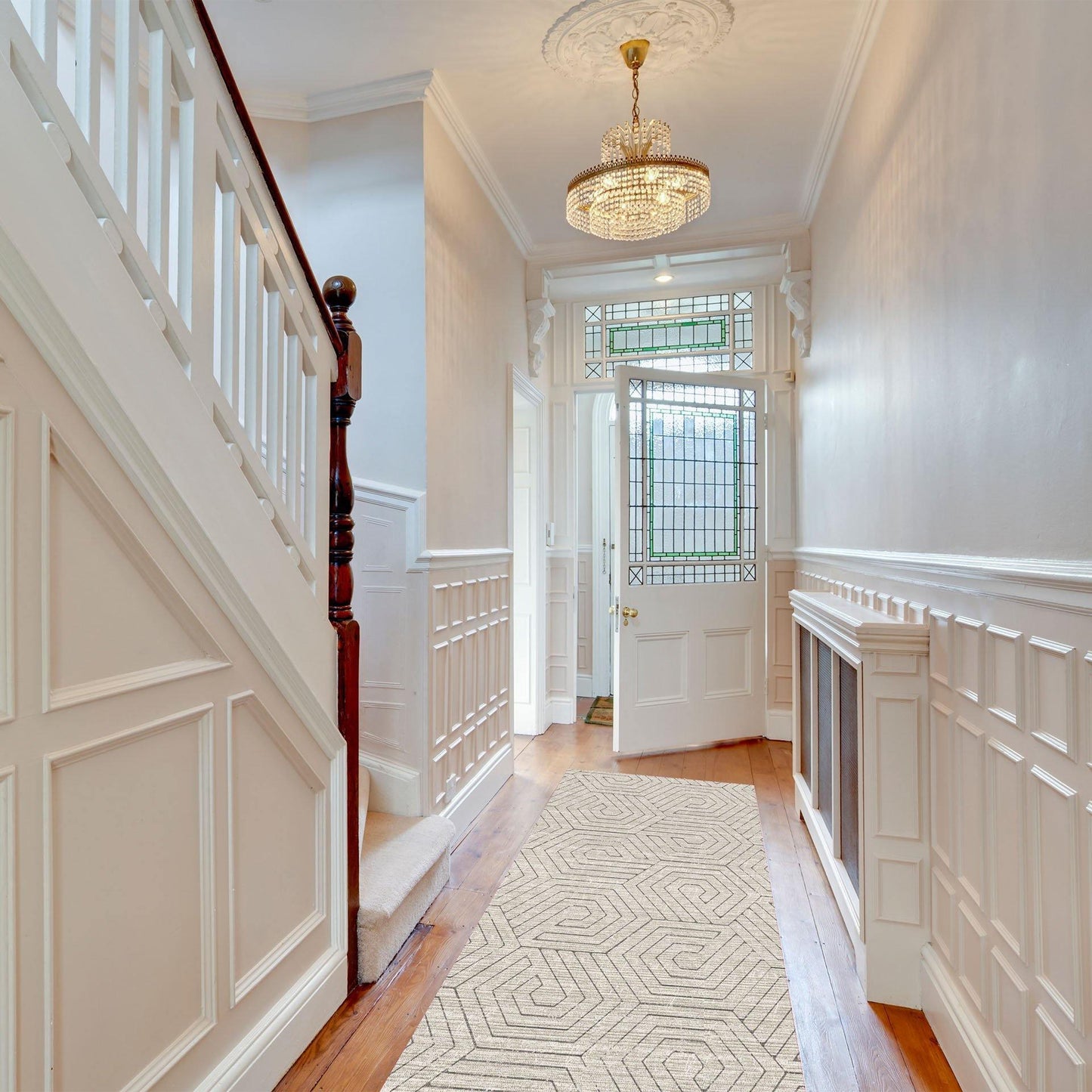 Camden FloorFlat | Beige - Premium Vinyl Mat