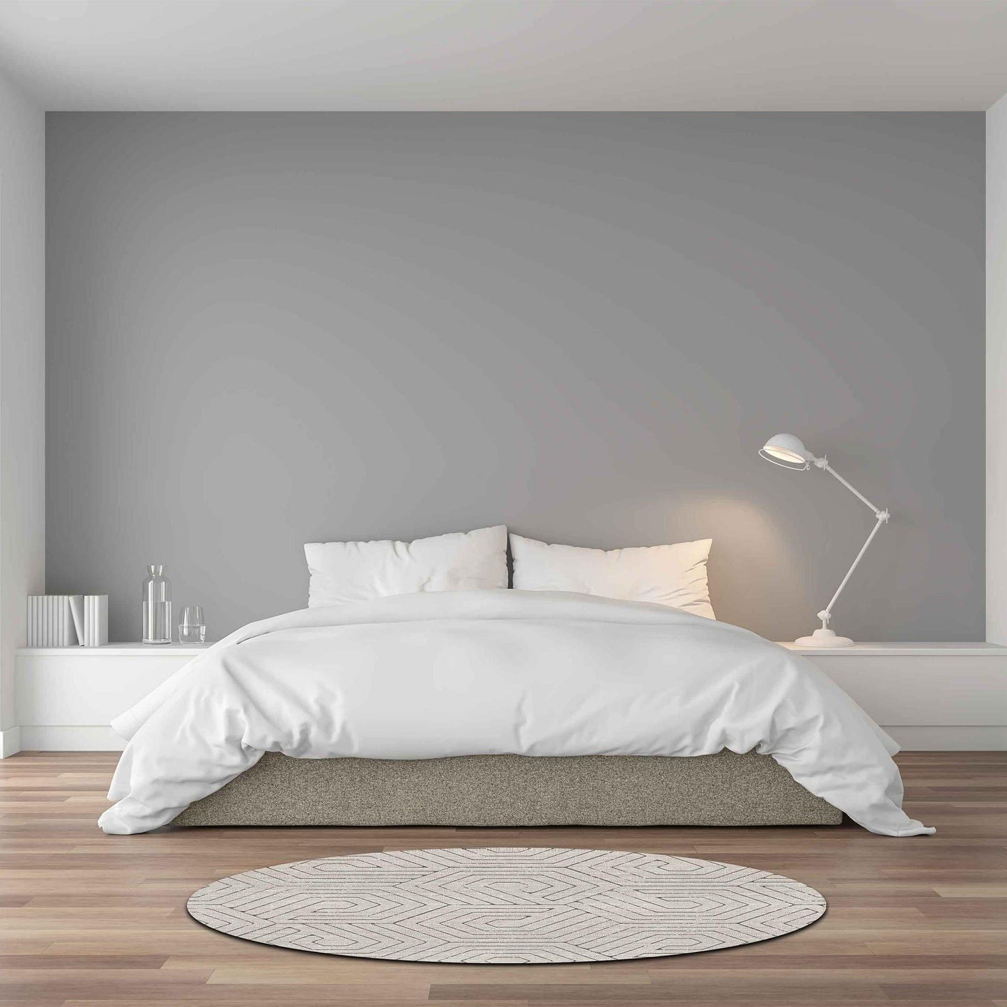 Camden FloorFlat | Beige - Premium Vinyl Mat