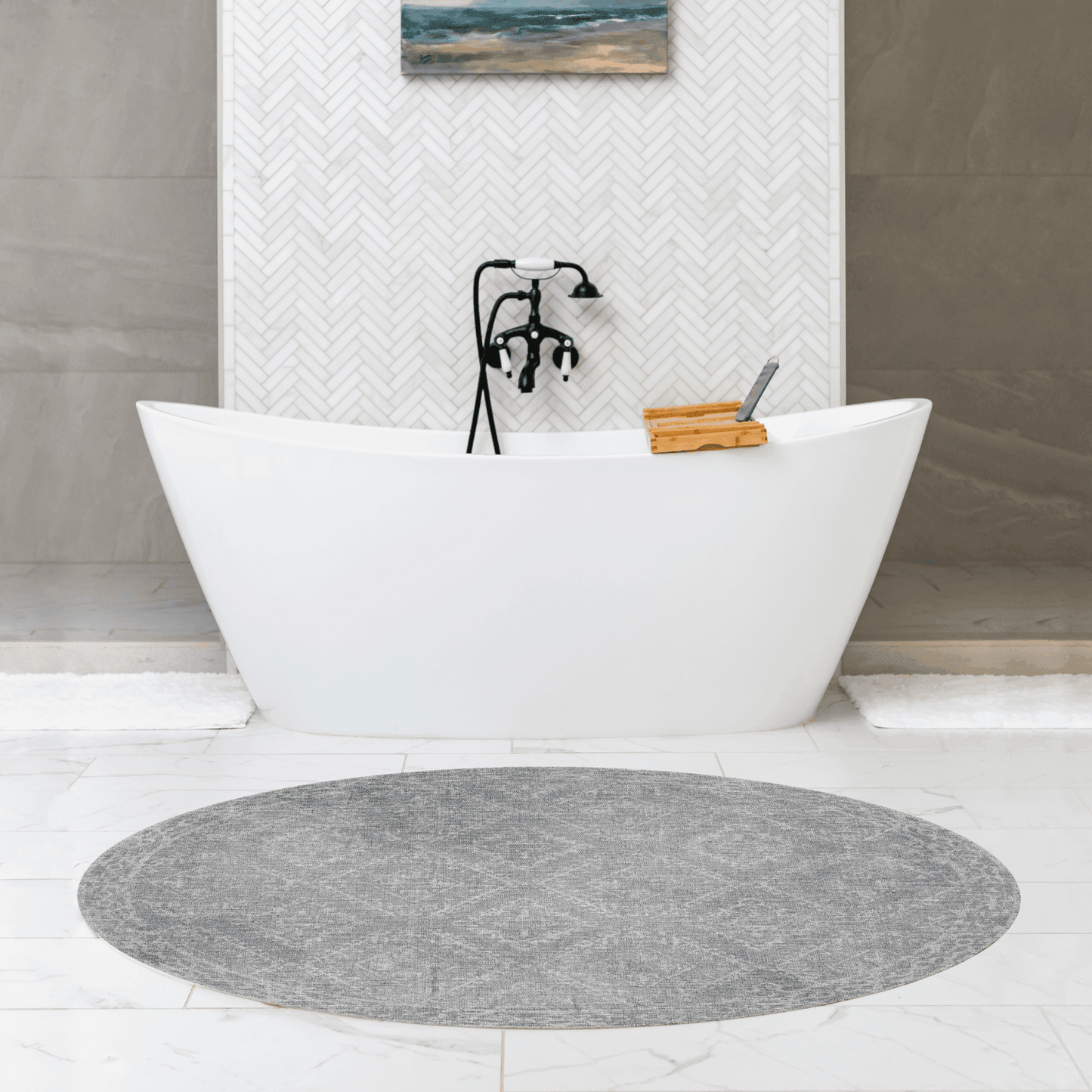 McCall FloorFlat | Grey - Premium Vinyl Mat