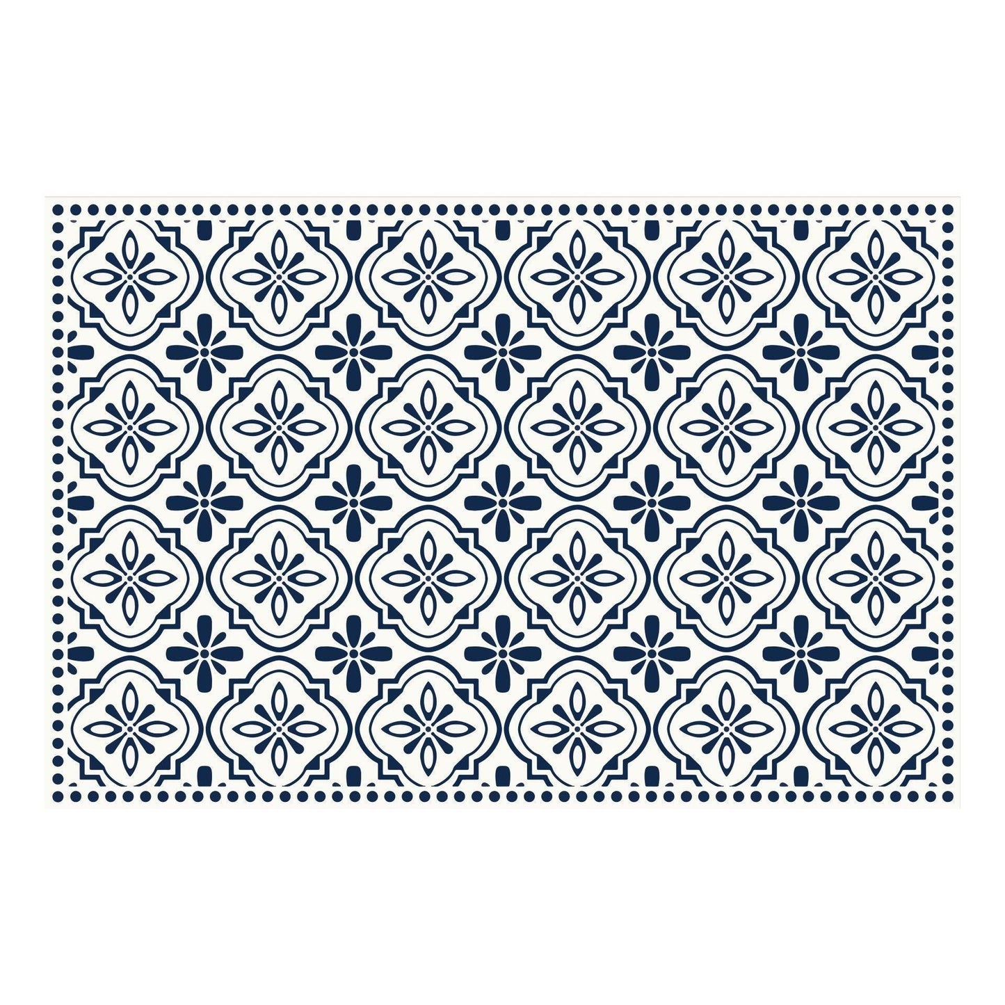 Isabella  | Navy - Premium Vinyl Mat
