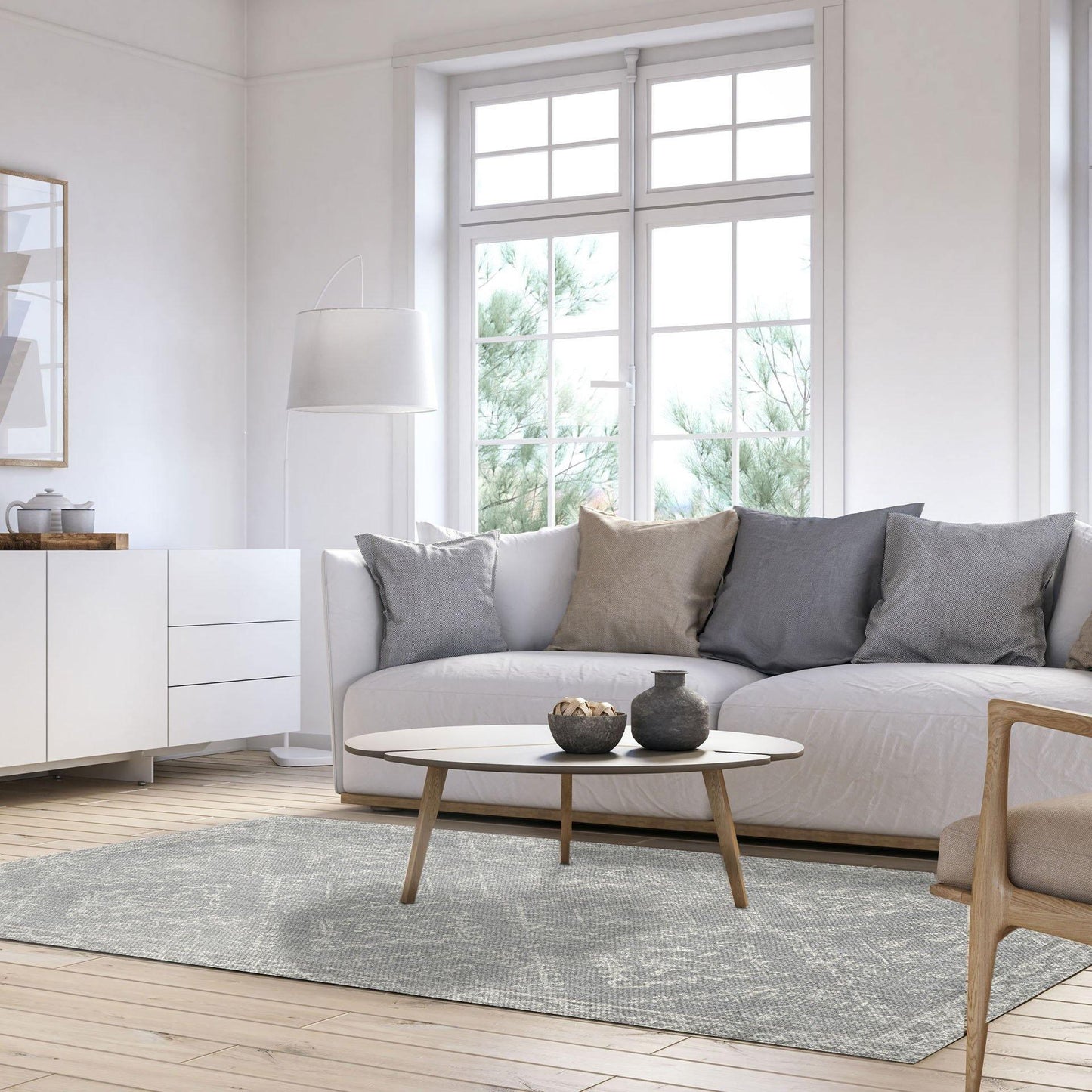 McCall FloorFlat | Grey - Premium Vinyl Mat