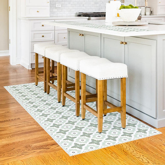 Sarah | Green - Premium Vinyl Mat