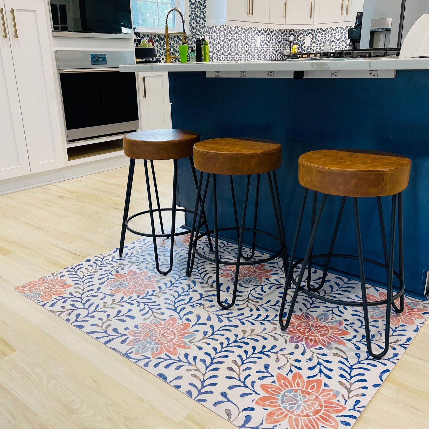 Kelly FloorFlat | Blue - Premium Vinyl Mat